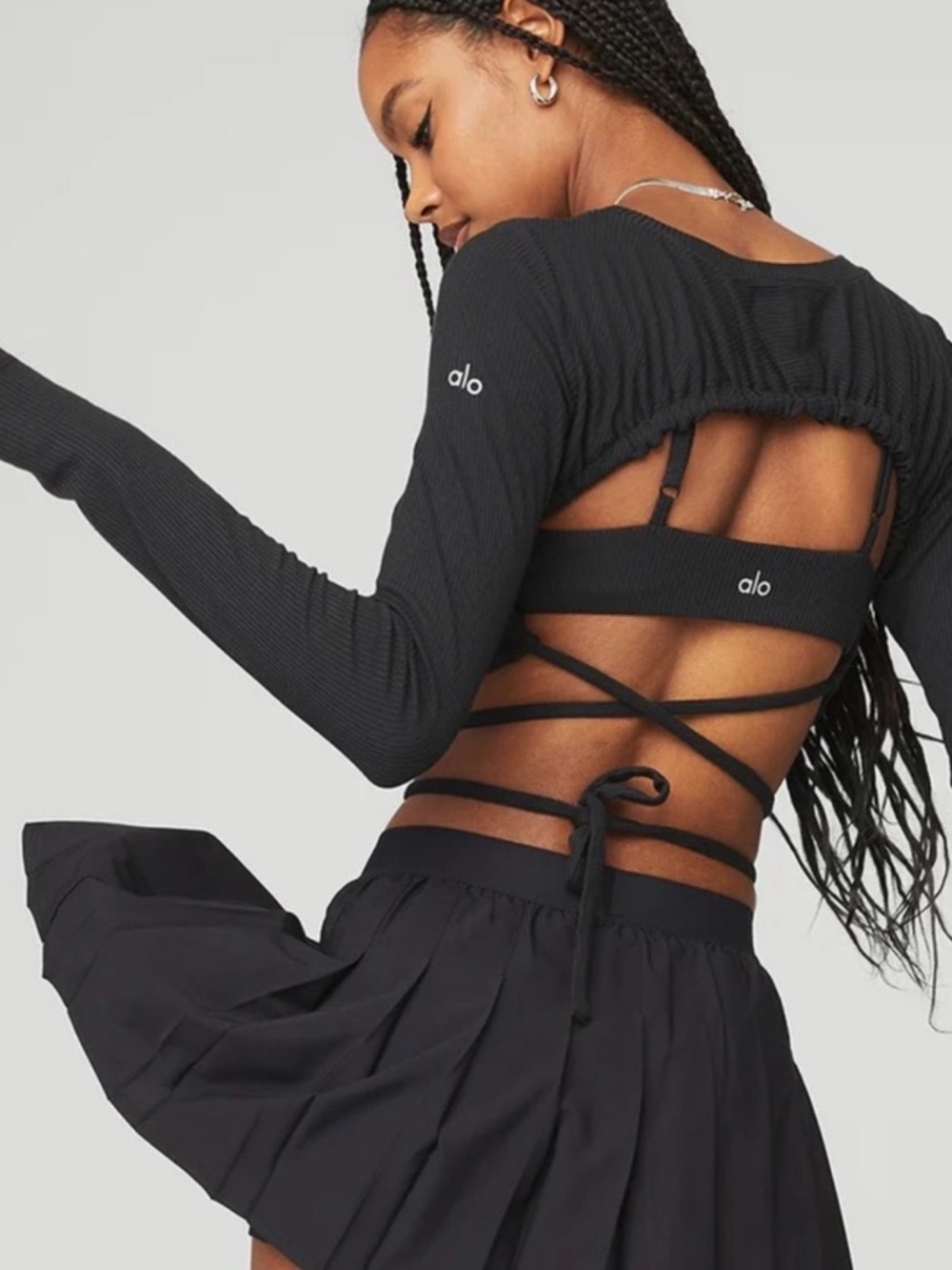 ALO Yoga Ribbed Manifest Long Sleeve